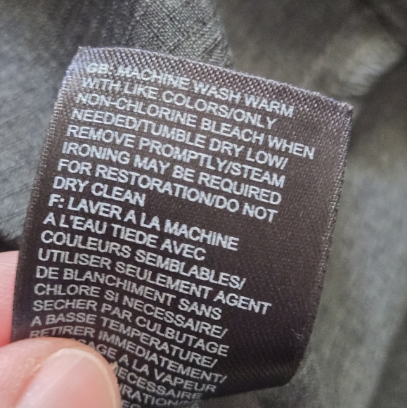 The North Face Men's Grey Button-Up Large Shirt - Picture 11 of 12